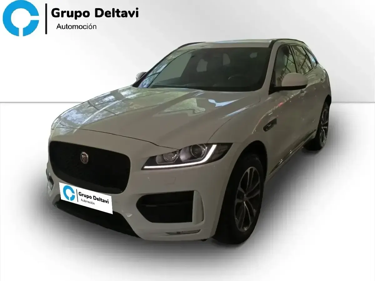 Usado Jaguar F-Pace R-Sport 180 CV (132 kW) 2017 Blanco SUV