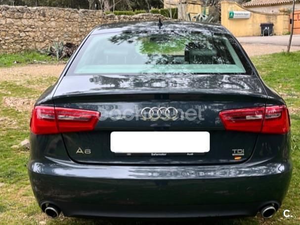 Usado Audi A6 Premium 245 CV (180 kW) 2011 Azul Berlina