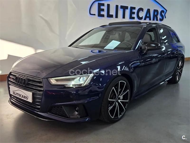 Usado Audi A4 150 CV (110 kW) 2019 Azul Familiar