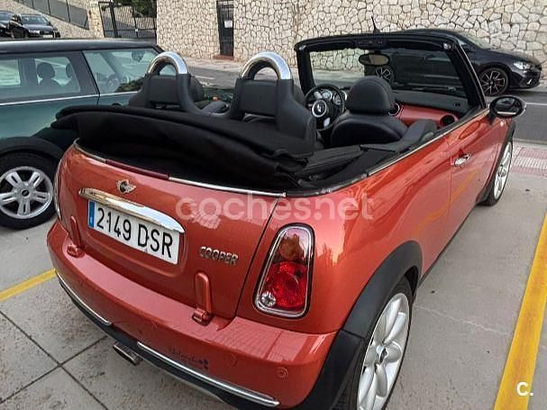 Usado Mini Cooper Cabriolet 116 CV (85 kW) 2005 Naranja Descapotable