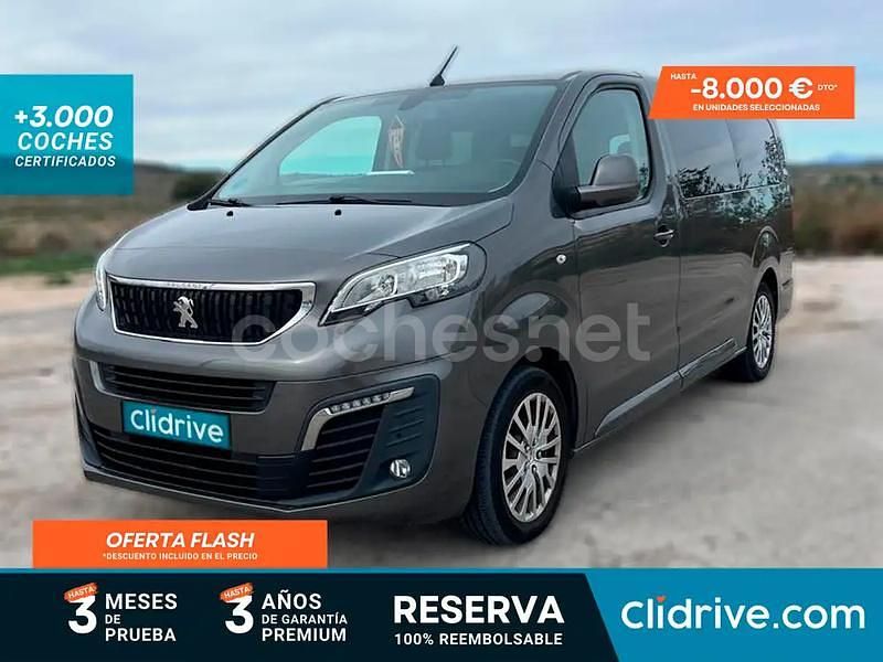 Marrón Usado 2021 Peugeot Traveller Business-Line Monovolumen | 25.590 € (Precio justo) - Imagen 1/3