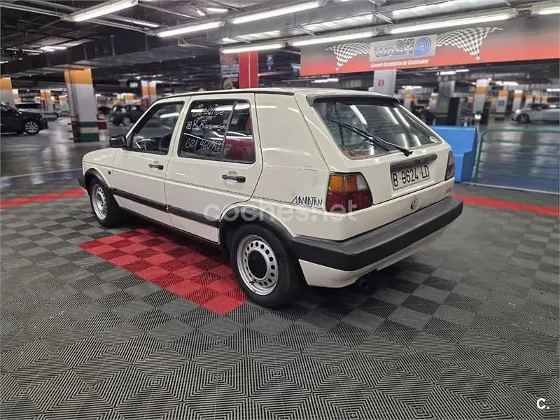 Usado VW Golf II 90 CV (66 kW) 1990 Blanco Utilitario
