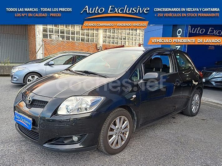 Negro Usado 2007 Toyota Auris Luna Berlina | 5740 € (Precio justo) - Imagen 1/4