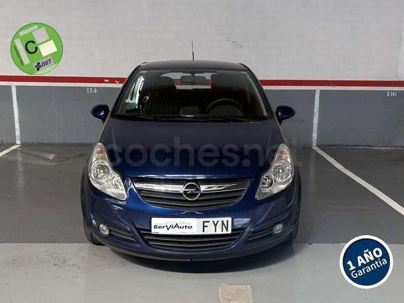 Usado Opel Corsa Enjoy 90 CV (66 kW) 2007 Azul Utilitario