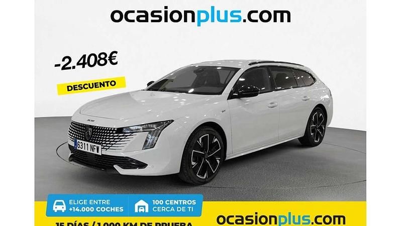 Blanco Usado 2024 Peugeot 508 GT Familiar | 22.566 € (Precio justo) - Imagen 1/4