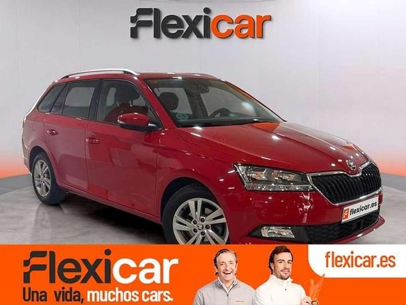 Rojo Usado 2021 Skoda Fabia Ambition Utilitario | 9990 € (Super precio) - Imagen 1/4