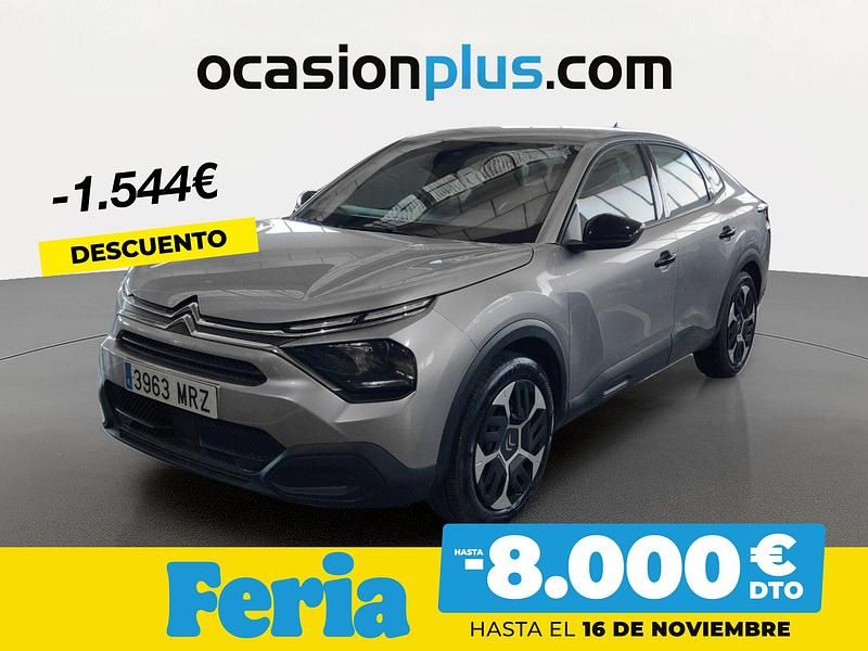 Gris Usado 2024 Citroën C4 PureTech Berlina | 16.990 € (Precio justo) - Imagen 1/4