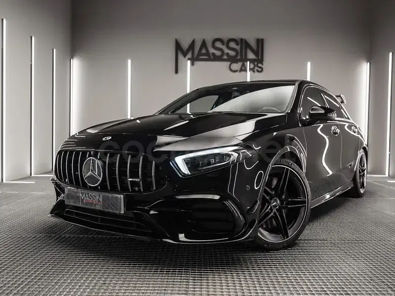 Usado Mercedes A45 AMG 421 CV (309 kW) 2021 Negro Berlina