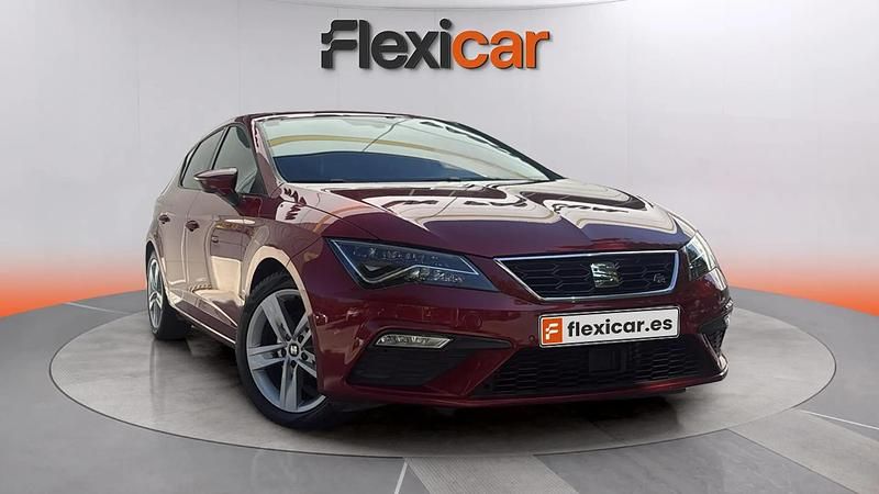 Rojo Usado 2019 Seat Leon FR Berlina | 14.890 € (Precio justo) - Imagen 1/4
