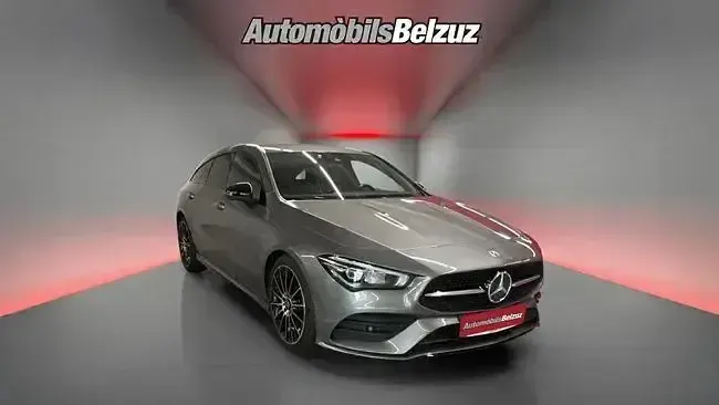 Usado Mercedes CLA200 150 CV (110 kW) 2022 Gris Coupe