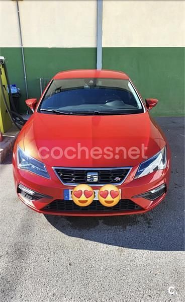 Usado Seat Leon FR 150 CV (110 kW) 2017 Rojo Berlina