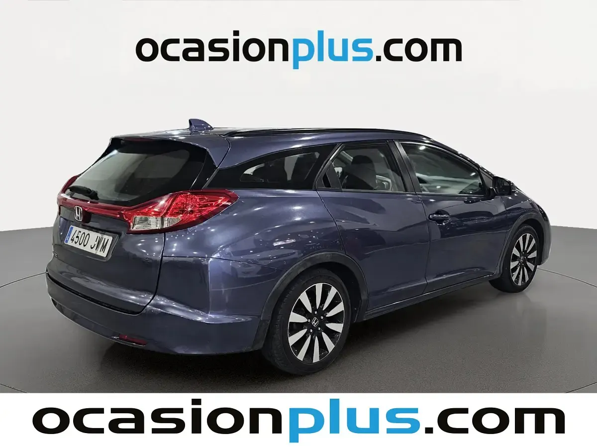 Usado Honda Civic Elegance 120 CV (88 kW) 2017 Azul Monovolumen