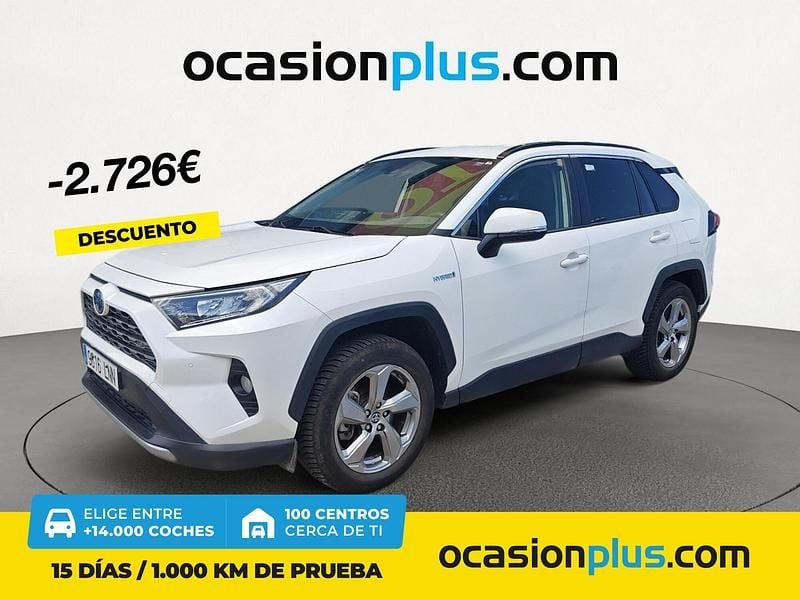 Blanco Usado 2021 Toyota RAV4 Hybrid Advance SUV | 29.990 € (Precio justo) - Imagen 1/4