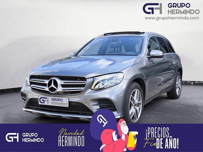 Usado Mercedes GLC220 AMG 194 CV (142 kW) 2019 Gris SUV