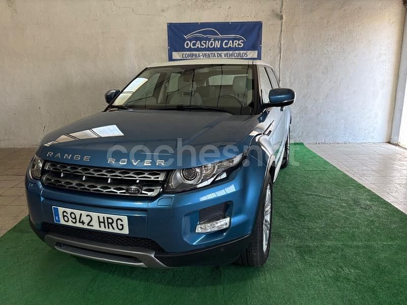Azul Usado 2014 Land Rover Range Rover evoque Prestige SUV | 13.499 € (Buen precio) - Imagen 1/4