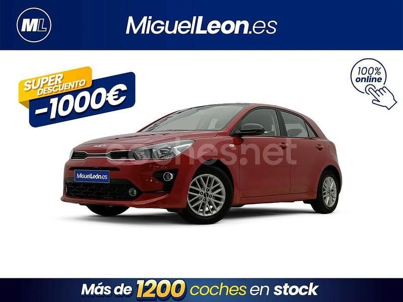 Rojo Usado 2022 Kia Rio Berlina | 12.985 € (Precio justo) - Imagen 1/3