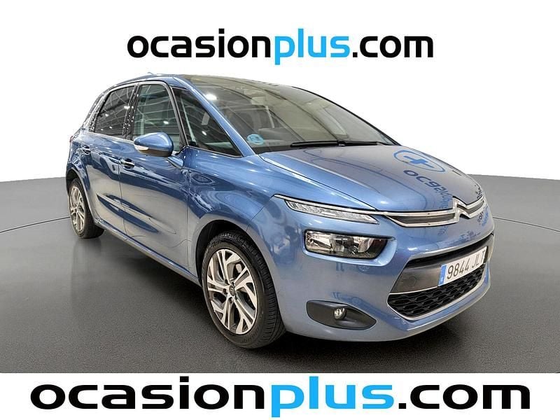 Usado Citroën C4 Feel 120 CV (88 kW) 2016 Azul Monovolumen
