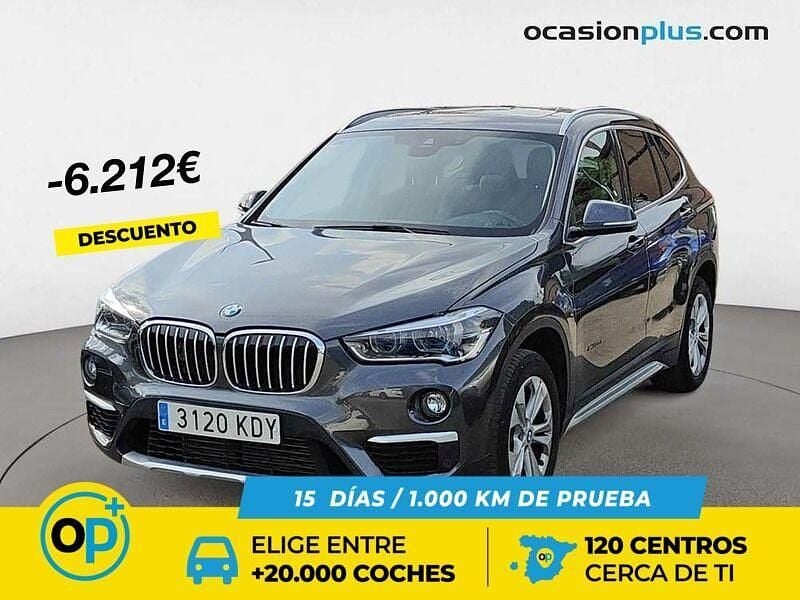 Gris Usado 2017 BMW X1 SUV | 21.288 € (Precio justo) - Imagen 1/4