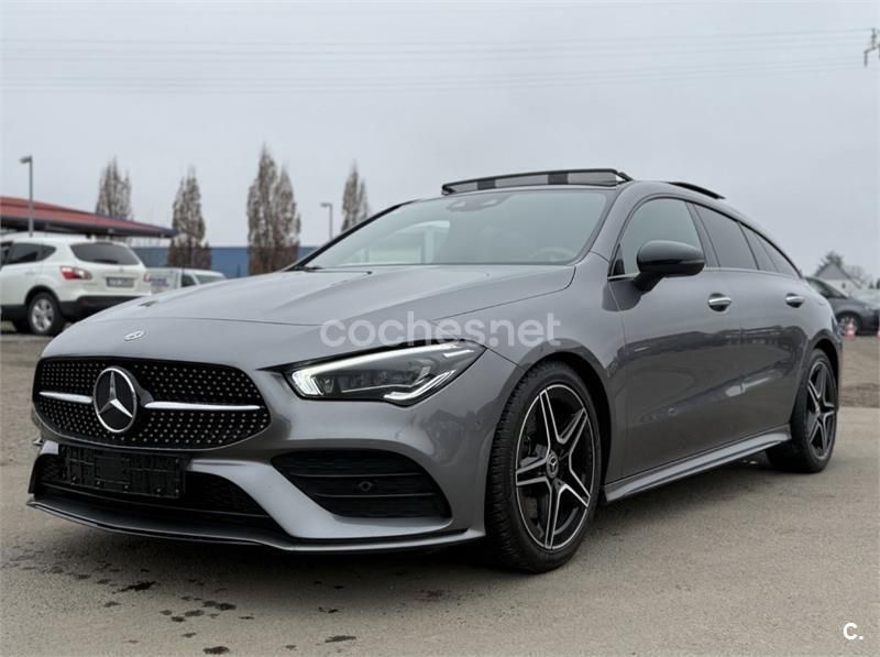Gris / plata Usado 2019 Mercedes CLA200 Berlina | 25.900 € (Caro) - Imagen 1/4