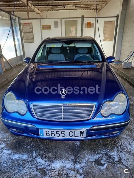Azul Usado 2003 Mercedes C200 Elegance Berlina | 2700 € (Super precio) - Imagen 1/4