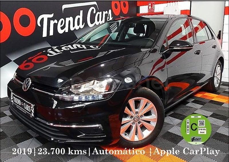 Usado VW Golf VII Sportline 150 CV (110 kW) 2019 Negro Berlina
