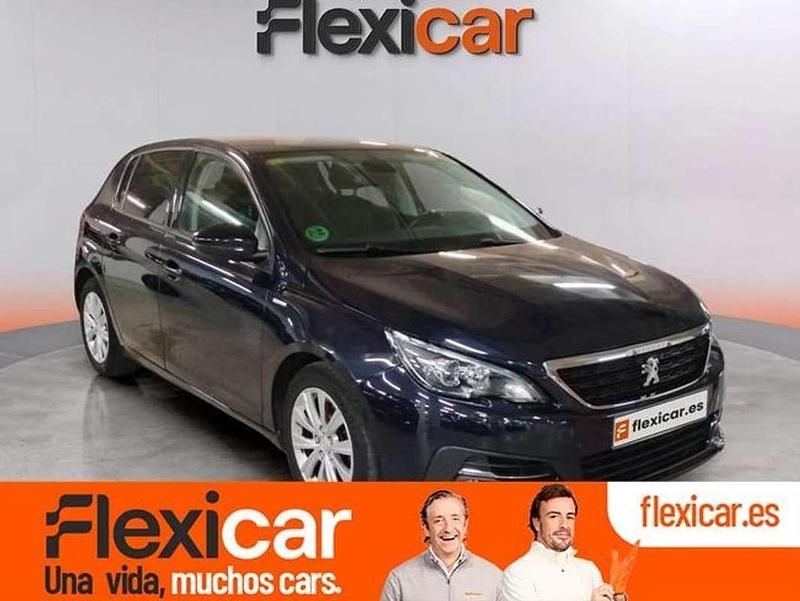 Azul Usado 2020 Peugeot 308 Allure Familiar | 10.290 € (Buen precio) - Imagen 1/4