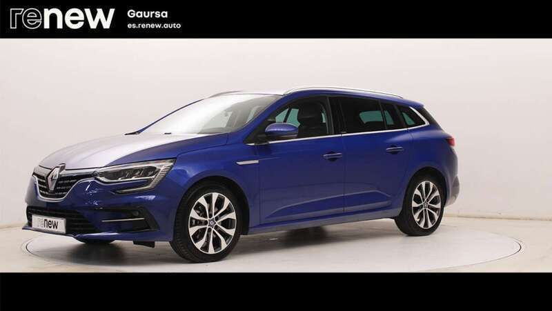 Azul Usado 2021 Renault Mégane IV Zen Familiar | 18.900 € (Precio justo) - Imagen 1/4