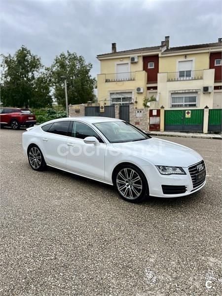 Blanco Usado 2013 Audi A7 Sportback Premium Utilitario | 17.499 € (Precio justo) - Imagen 1/4