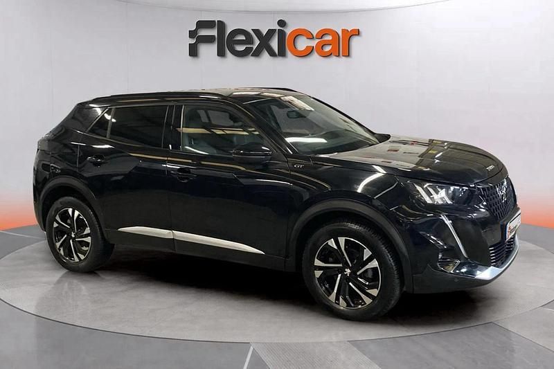 Negro Usado 2021 Peugeot 2008 GT SUV | 16.490 € (Precio justo) - Imagen 1/4