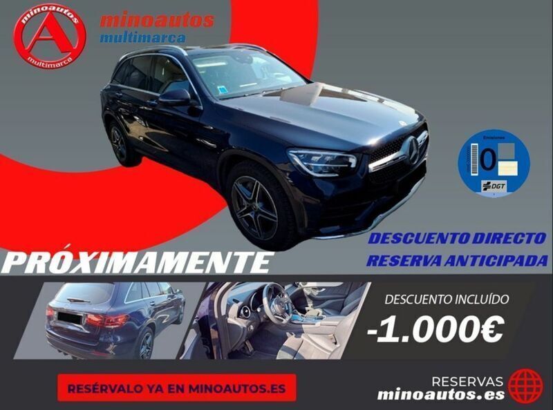 Azul Usado 2021 Mercedes GLC300 AMG line SUV | 41.890 € (Super precio) - Imagen 1/4