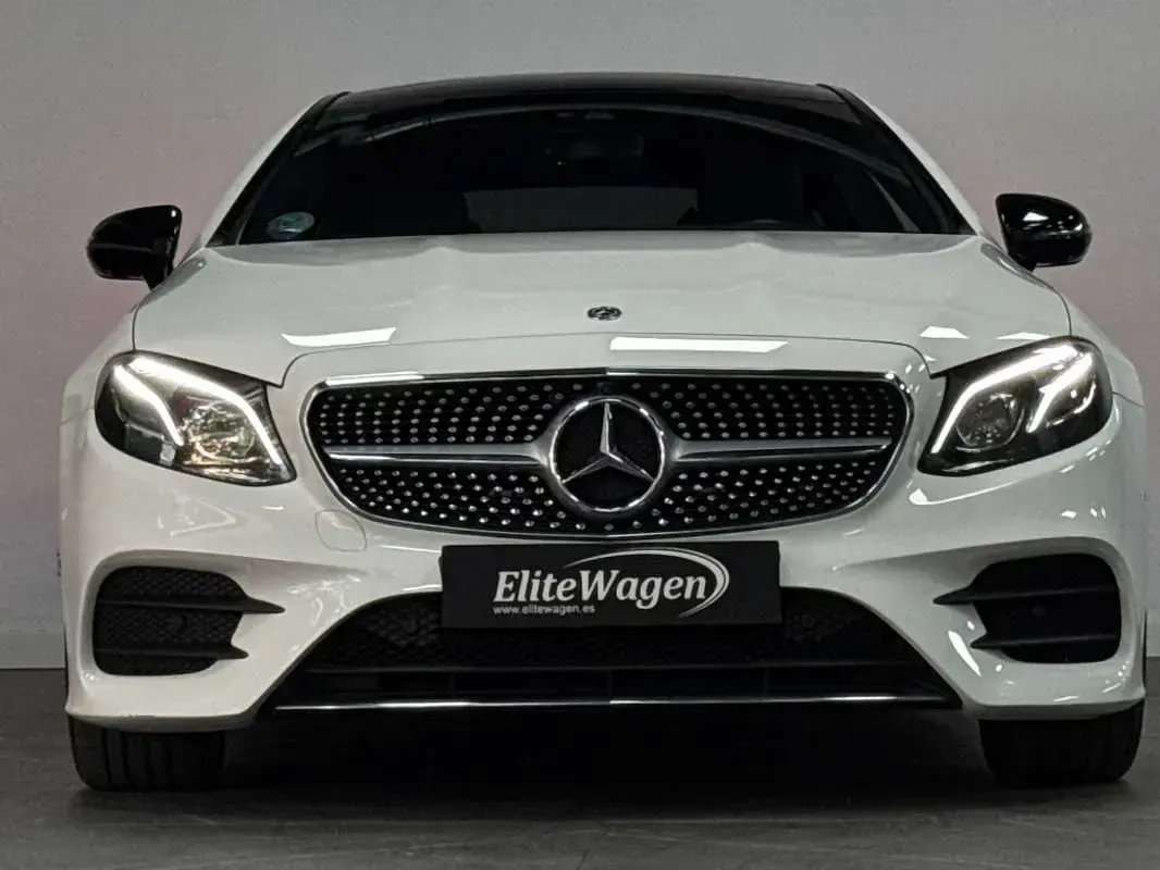 Usado Mercedes E220 194 CV (142 kW) 2019 Blanco Coupe