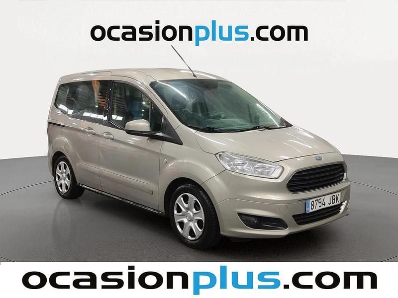 Usado Ford Tourneo Courier Trend 102 CV (75 kW) 2014 Gris Monovolumen