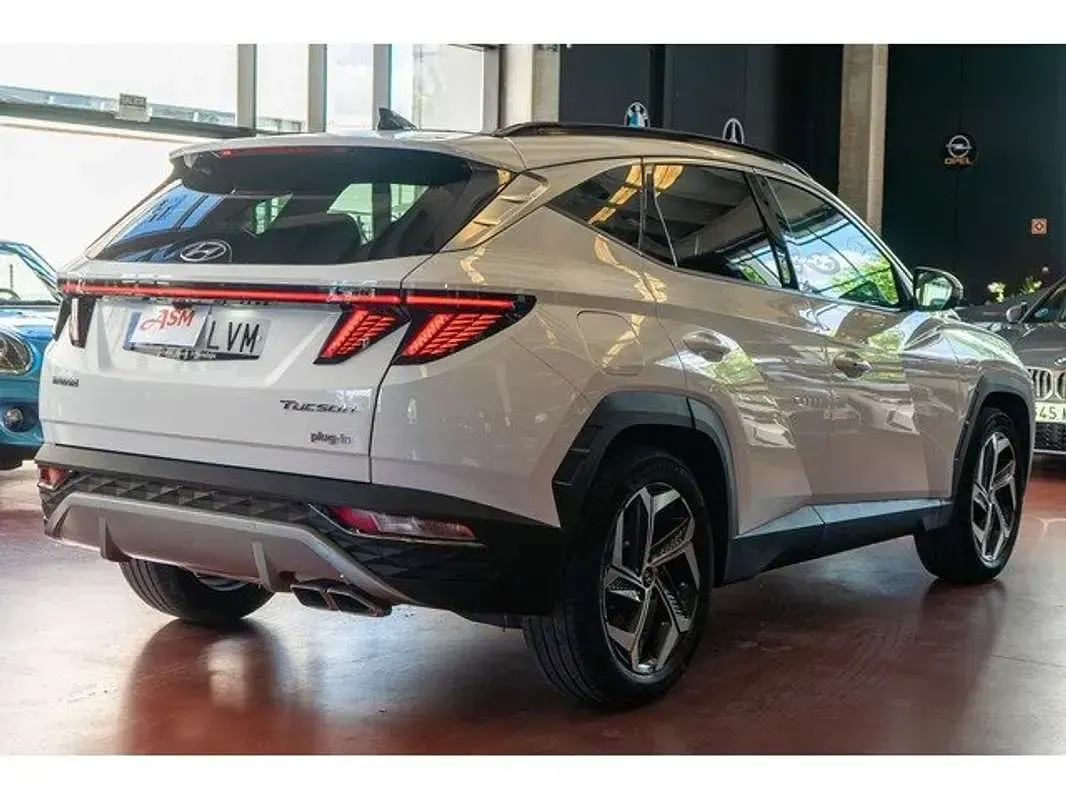 Usado Hyundai Tucson Style 265 CV (194 kW) 2021 Blanco SUV
