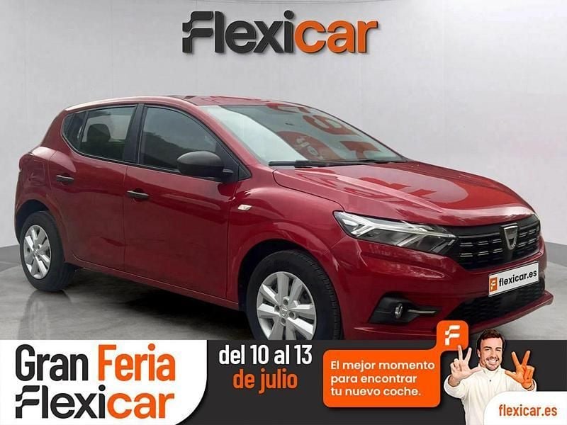 Rojo Usado 2022 Dacia Sandero Comfort Utilitario | 12.690 € (Buen precio) - Imagen 1/2