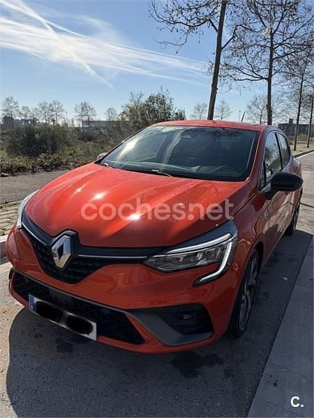Usado Renault Clio V RS Line 100 CV (73 kW) 2020 Naranja Berlina