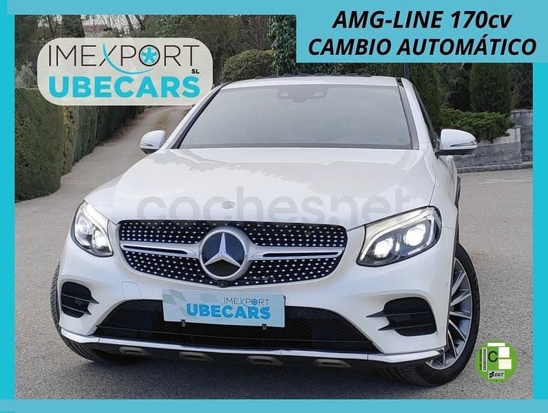 Usado Mercedes GLC220 170 CV (125 kW) 2016 Blanco Coupe