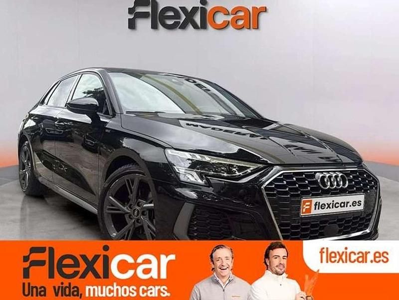 Negro Usado 2022 Audi A3 Sportback S-Line Utilitario | 24.490 € (Buen precio) - Imagen 1/4
