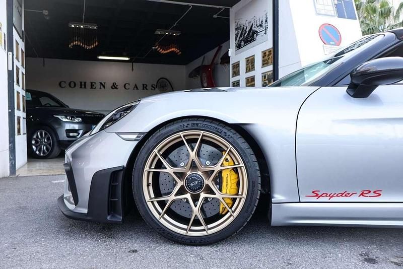 Usado Porsche 718 Spyder 420 CV (308 kW) 2024 Gris Descapotable