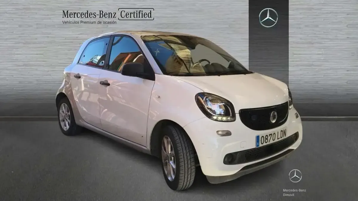 Usado Smart ForFour 82 CV (60 kW) 2019 Blanco Utilitario