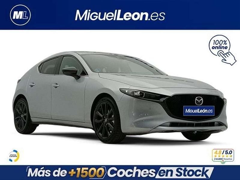 Usado Mazda 3 121 CV (88 kW) 2022 Gris Berlina