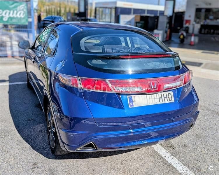 Usado Honda Civic Sport 140 CV (102 kW) 2011 Azul Berlina
