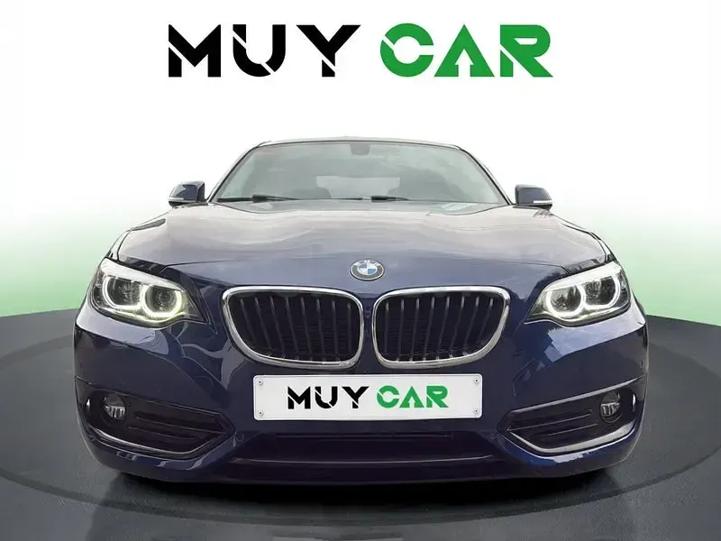 Usado BMW 218 Executive 150 CV (110 kW) 2017 Azul Coupe