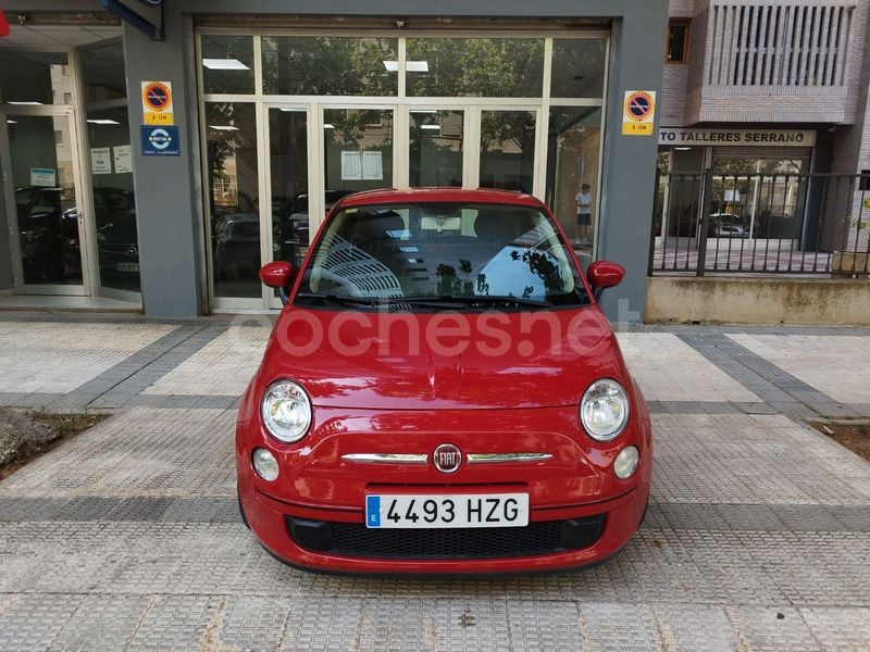 Usado Fiat 500 Lounge 69 CV (50 kW) 2010 Granate Berlina