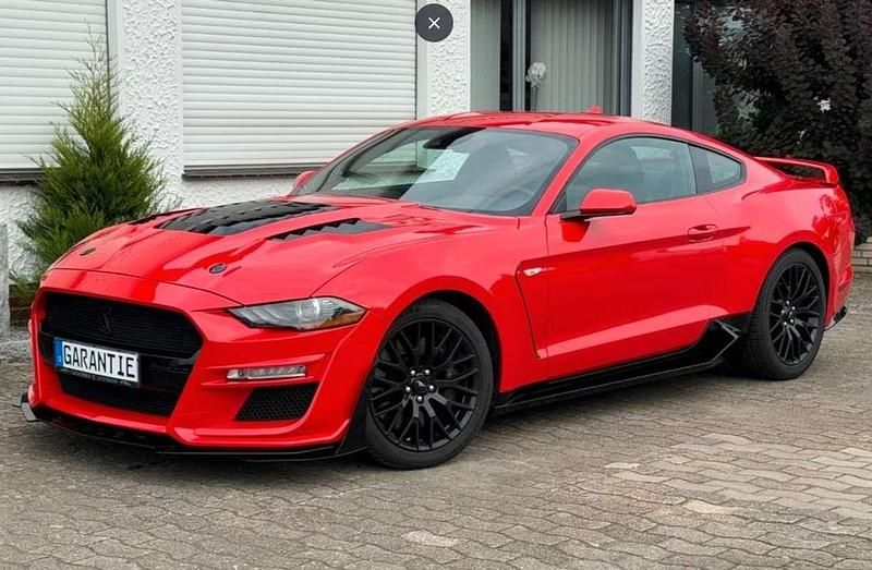 Rojo Usado 2021 Ford Mustang GT Coupe | 43.299 € (Super precio) - Imagen 1/4