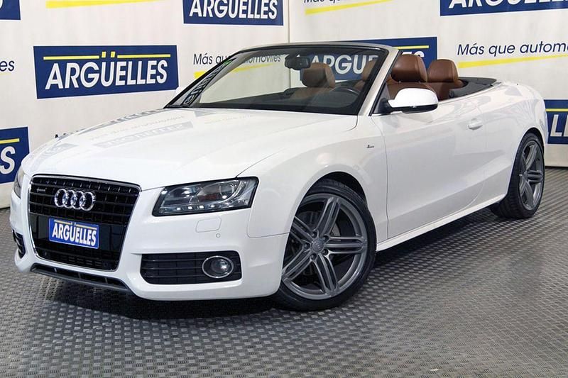 Blanco Usado 2009 Audi A5 S-Line Descapotable | 16.800 € - Imagen 1/4