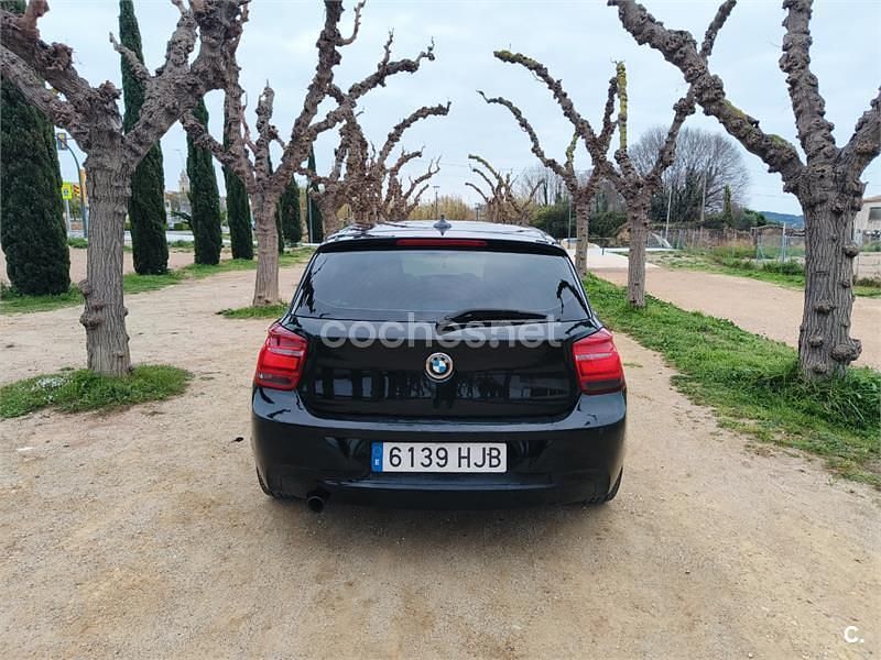 Usado BMW 118 143 CV (105 kW) 2012 Negro Utilitario