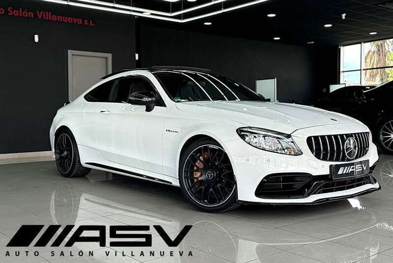 Blanco Usado 2022 Mercedes C63 AMG AMG Coupe | 85.500 € (Un poco caro) - Imagen 1/4
