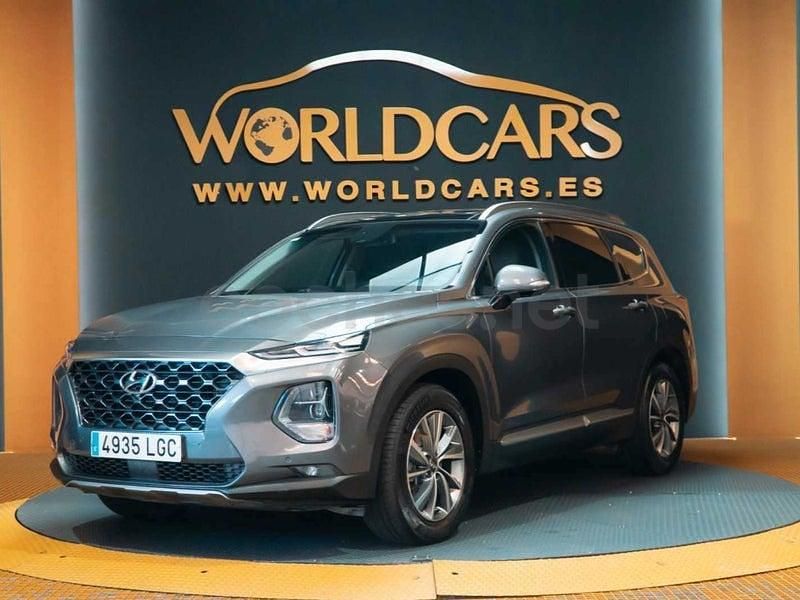 Usado Hyundai Santa Fe Style 200 CV (147 kW) 2020 Gris SUV
