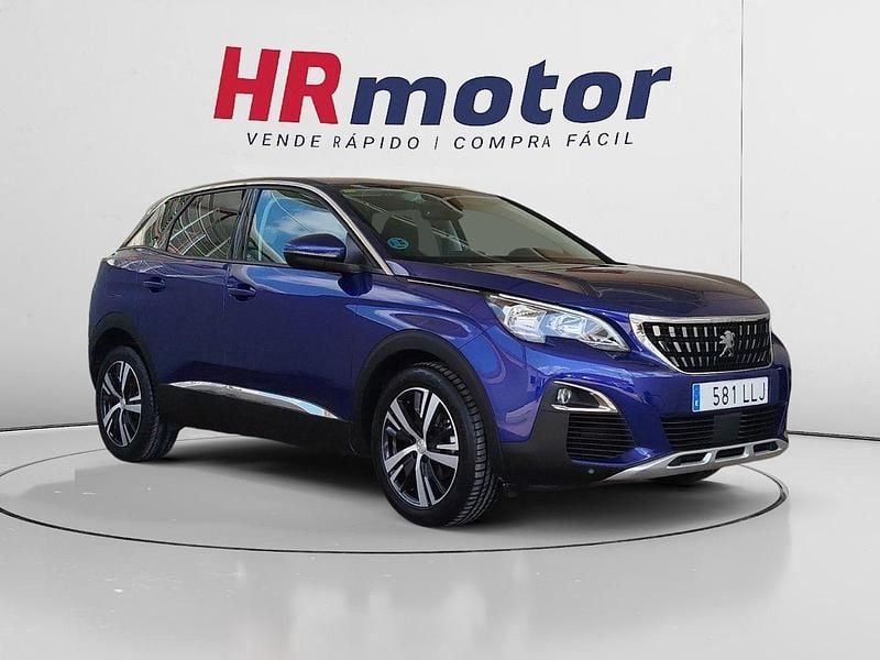 Azul Usado 2020 Peugeot 3008 Allure SUV | 16.390 € (Precio justo) - Imagen 1/4