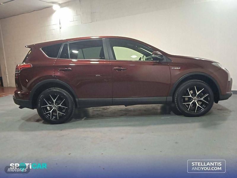 Usado Toyota RAV4 Hybrid 197 CV (144 kW) 2018 Granate SUV
